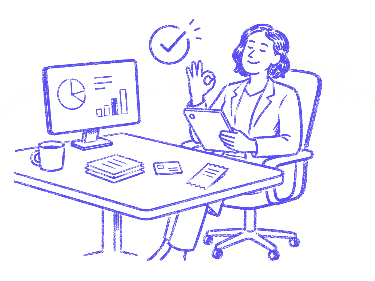 Finance lead reviewing company travel spend